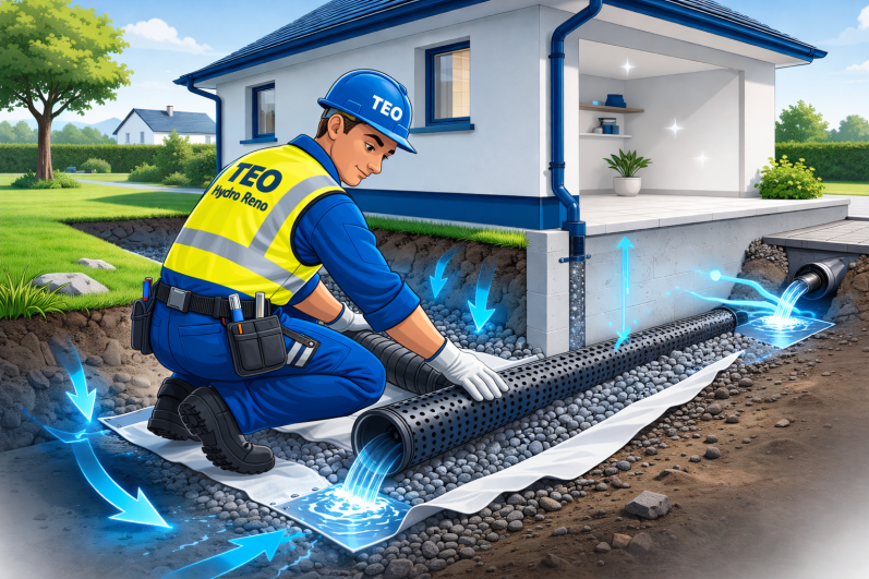 TEO Hydro – humidité, RGA, mérule et remontées de nappe TEO Hydro, solutions pour l’humidité, le RGA, la mérule, les infiltrations et les remontées de nappe