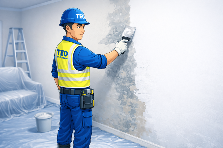 TEO Reno – rénovation après sinistre, gros œuvre et seconde œuvre TEO Reno, travaux de rénovation après sinistre, interventions d’urgence, gros œuvre et seconde œuvre